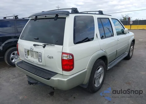 2002 Infiniti Qx4 Luxury z USA, uszkodzony, nr VIN JNRDR09Y52W263567